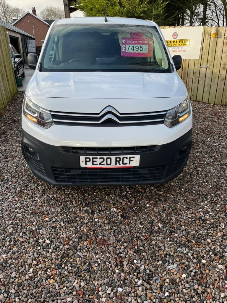 2020 Citroen Berlingo 1.5 1000 Enterprise M BlueHDI S/S for sale at Frankland Cars and Vans, Preston, Lancashire